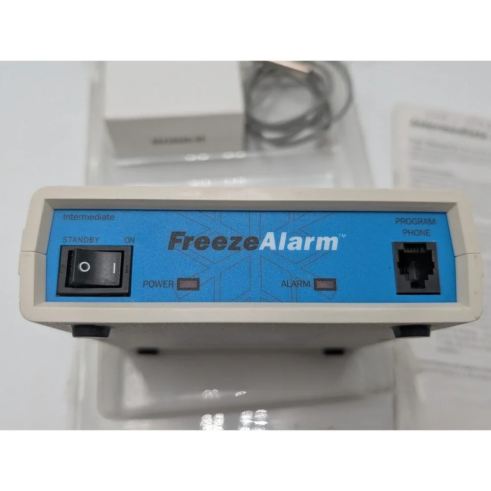 Intermediate Freeze Alarm FA-I-CCA Temperature Alarm With Power Adapter & Sensor